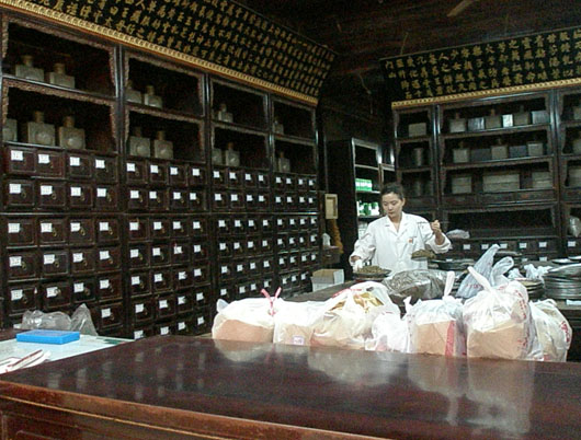 Pharmacy, Hu Qingyu Tang Museum of Chinese medicine