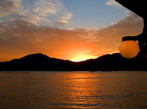 Sunset, miyajima