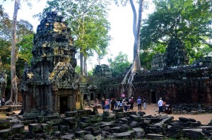 Ta Phrom - Central courtyard