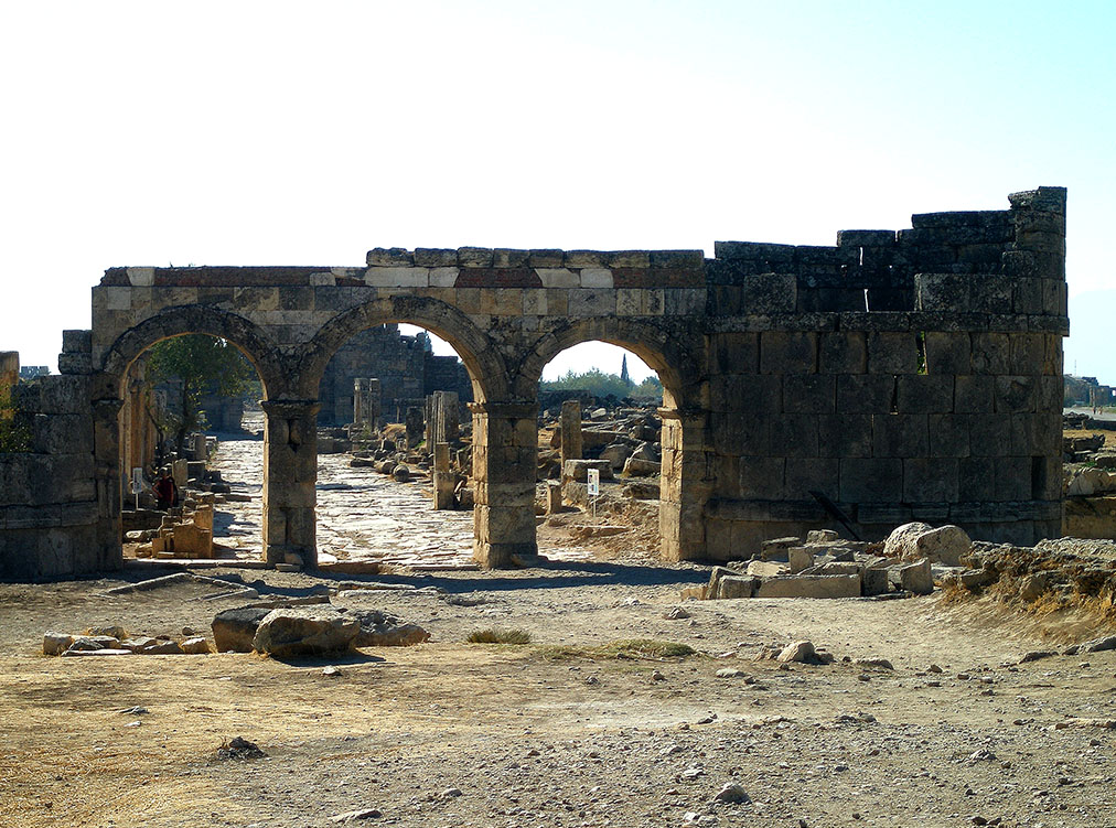 Domitian gate, hieropolis