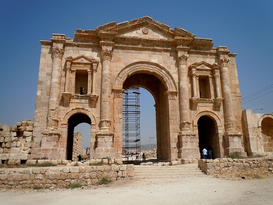 Hadrians Arch, Jerash