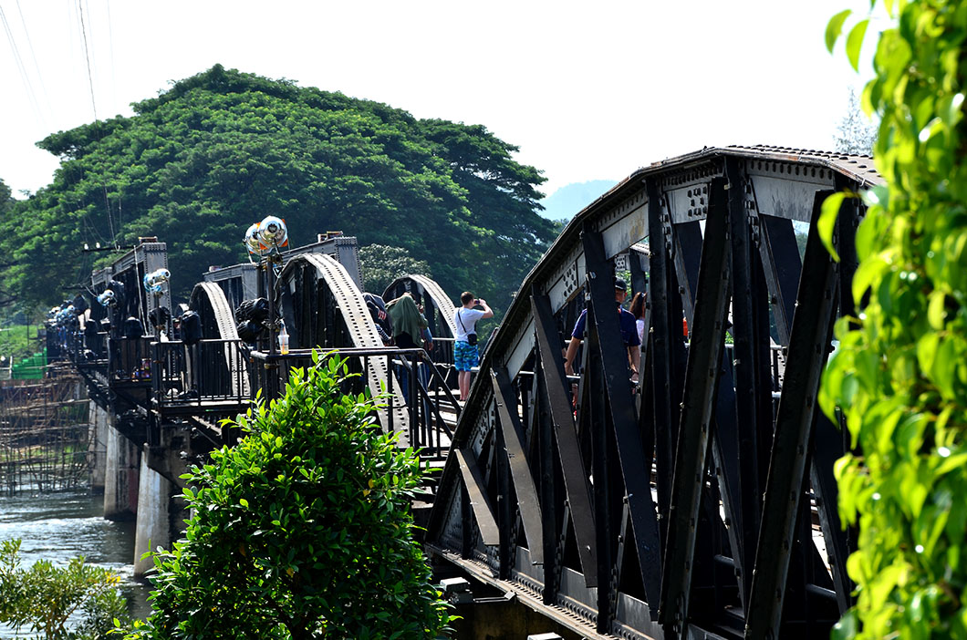 The bridge on the 'river Kwai'