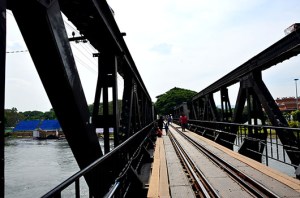 The bridge on the 'river Kwai'
