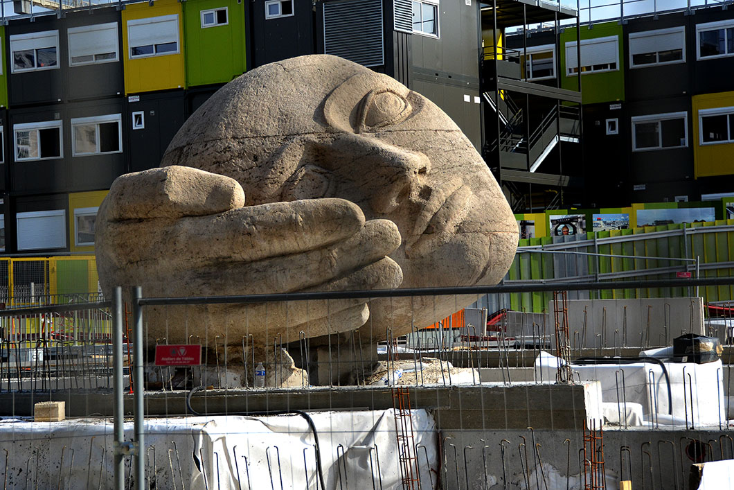 Henri Miller's "Le Ecoute" - Les Halles, Paris