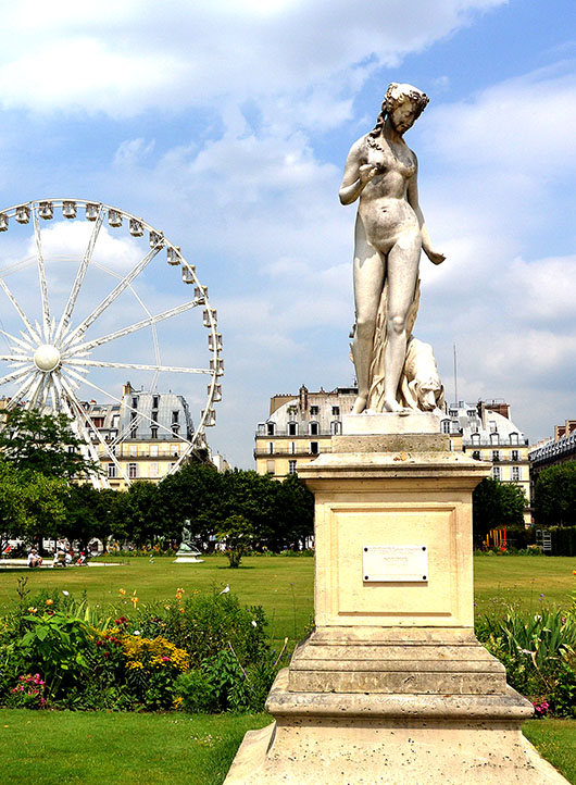 Nymphe & Roue - Jardin des Tuilieries, Paris