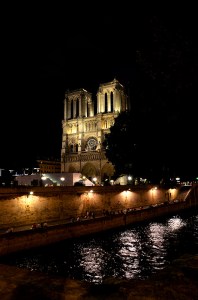 View from Petit Pont, Paris