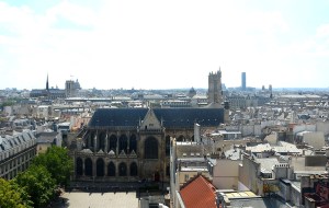 View from Centre Pompidou, Paris