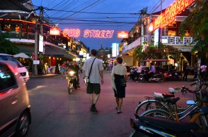 Walking to Pub Street- Siem Reap, Cambodia