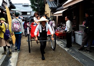 Jinrikisha - Kyoto, Japan