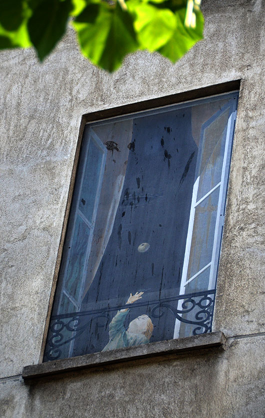Trompe l'oeil windows- Paris