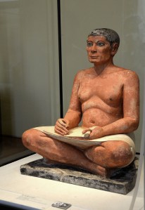 The Seated Scribe of Saqqara