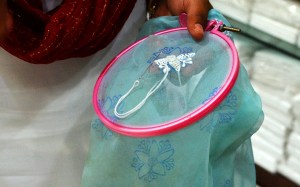 Chikan work, Lucknow