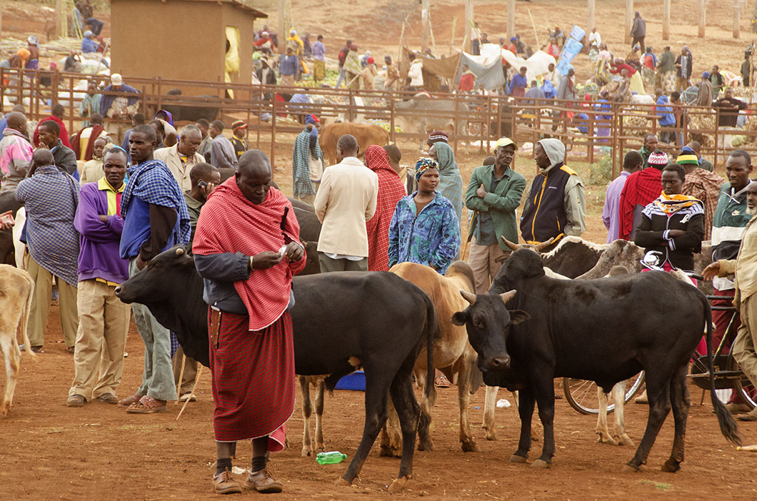 Masaai market near Ngorongoro, Tanzania