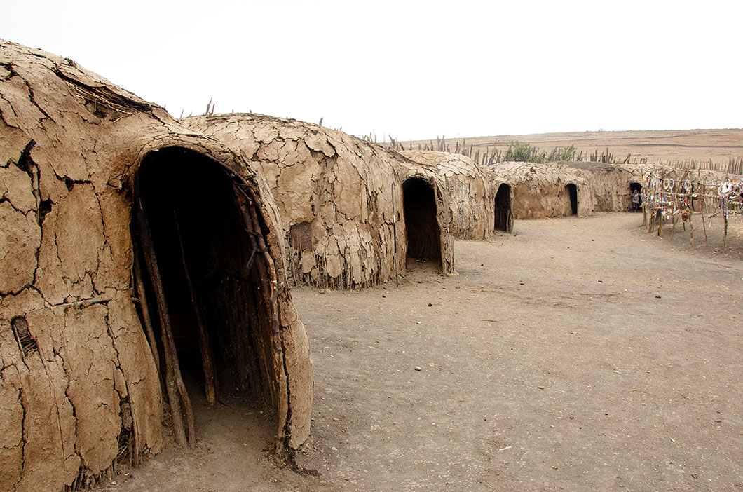 Masaai huts