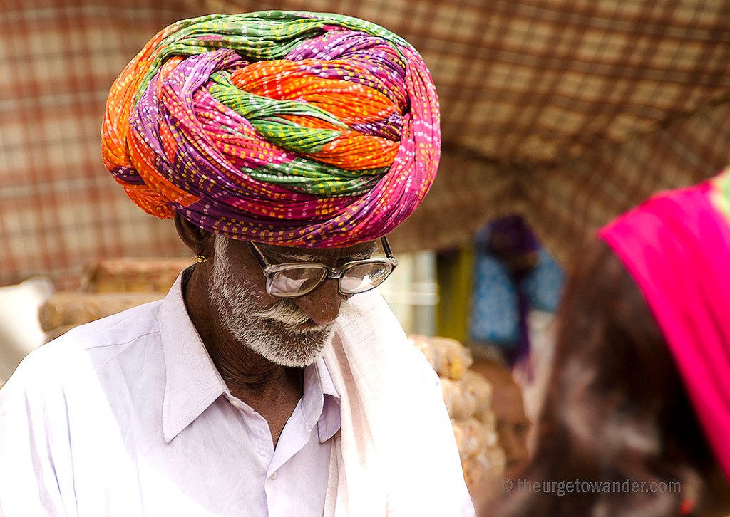 Turbanned man in Jodhpur