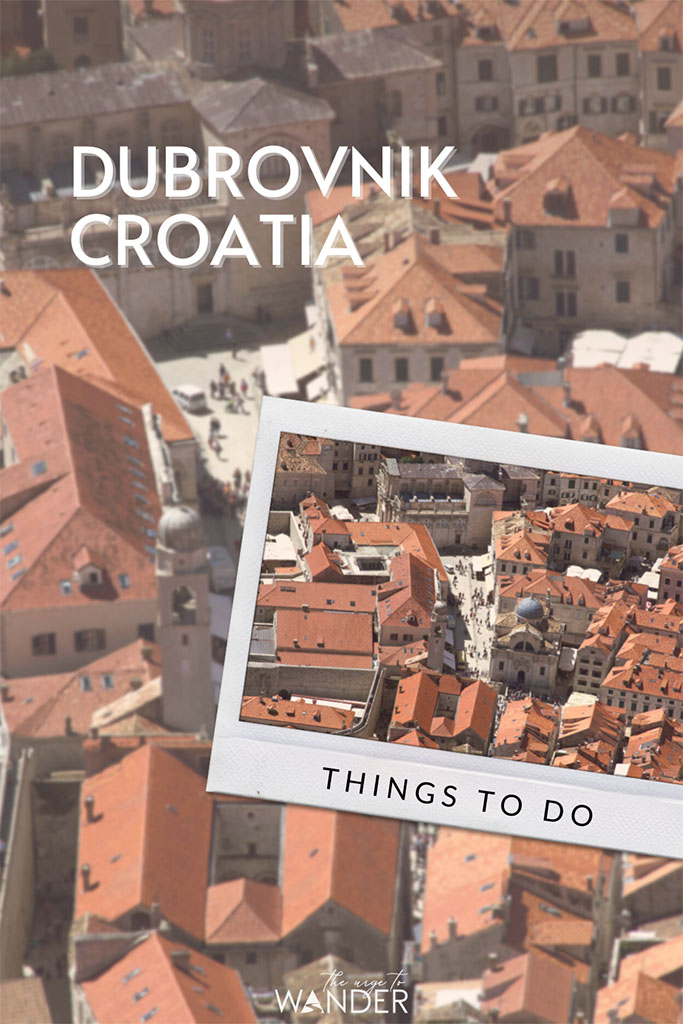 Aerial view of Dubrovnik, Old Town. Guide to the very best things to do in Dubrovnik Old Town: How to walk the walls, amazing views and restaurants and detailed travel tips.