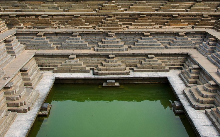 Stepped Pushkarini, Hampi