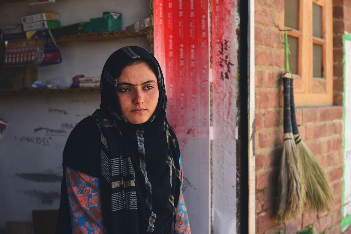 Young Kashmiri girl.