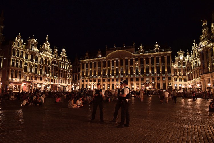 Grote Markt, brussels by night