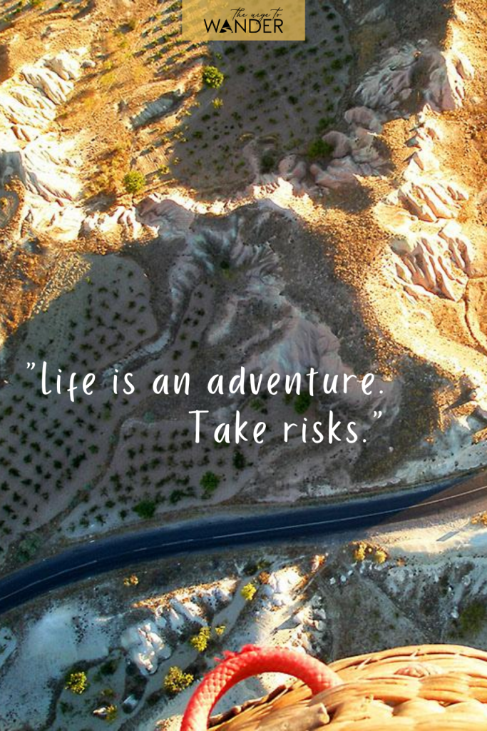Looking for inspirational travel quotes? Here's a collection paired with my favourite travel photos sure to ignite wanderlust.
Image: View from balloon ride in Cappadocia.
#travelquotes #adventure, #exploring #travelinspiration