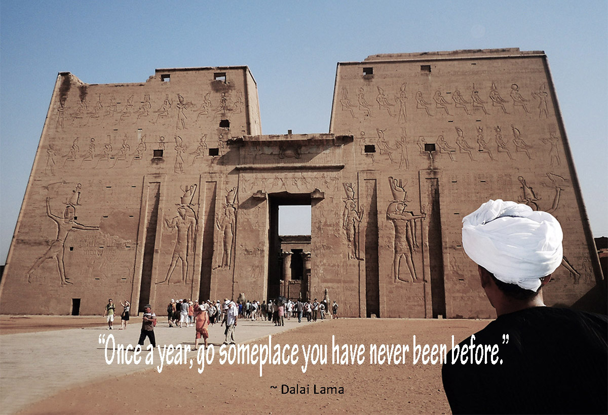 Looking for inspirational travel quotes? Here's a collection paired with my favourite travel photos sure to ignite wanderlust.
Image: Temple of Edfu, Egypt
#travelquotes #adventure, #exploring #travelinspiration