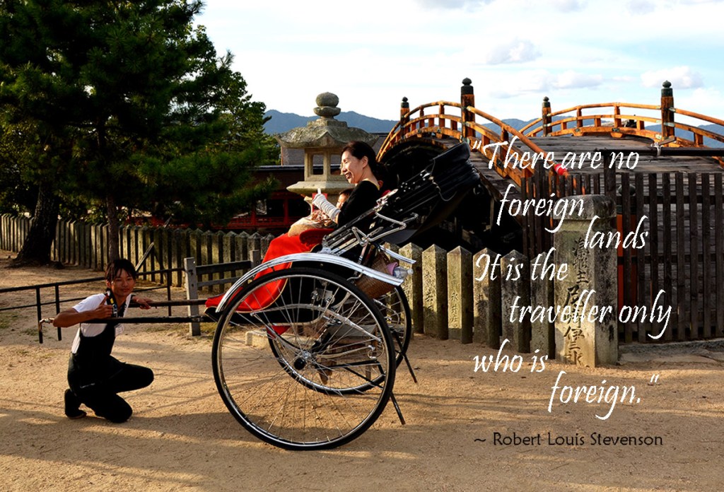 Looking for inspirational travel quotes? Here's a collection paired with my favourite travel photos sure to ignite wanderlust.
Image: A jinricksa in Kyoto
#travelquotes #adventure, #exploring #travelinspiration