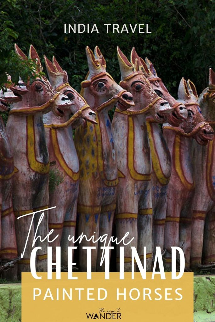 The terracotta horse temples are unique to the region of Chettinad. Read all about these painted clay horses and the local Chettiar clan temples of Ayyanar where they are traditional offerings. 
