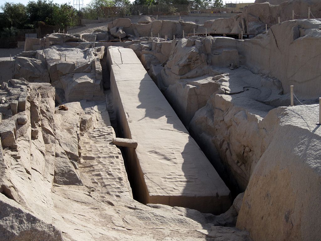 The unfinished obelisk