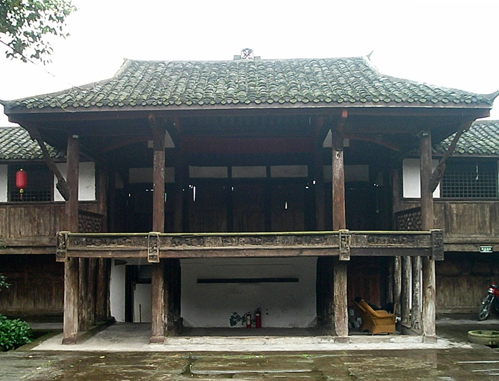 Wenchang Palace performance hall.