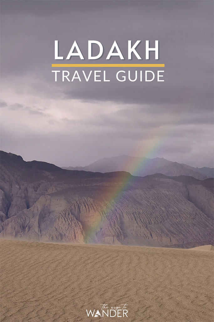 Rainbow in Nubra Valley